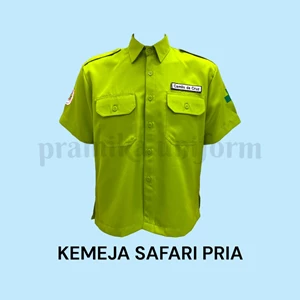 Seragam Kerja Medis Safari Pria