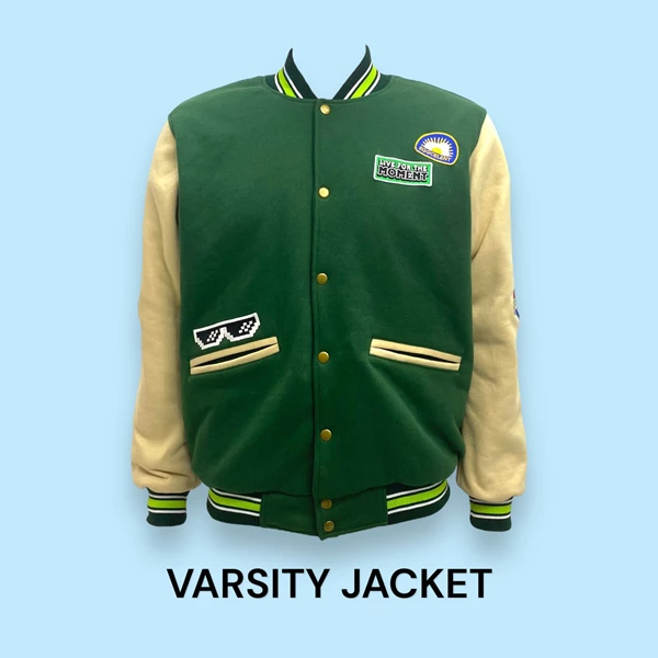Seragam Kerja Jaket Varsity Kustom