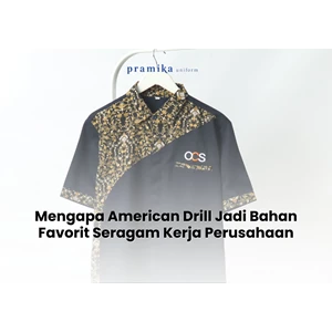 Mengapa American Drill Jadi Bahan Favorit Seragam Kerja Perusahaan